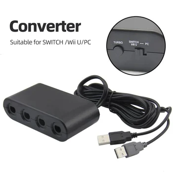 4 Uostų Žaidimų Valdiklis Konverteris GC Belaidis Valdiklis USB Adapteris, skirtas 