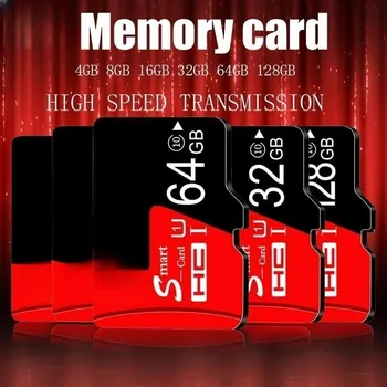 Originalus, 10 Klasė Mini Sd Atminties Kortelę Mini Sd Kortele 16GB 32GB 64GB 128GB 256 GB 512 GB 1 TB Microdrive Mini TF Kortelė
