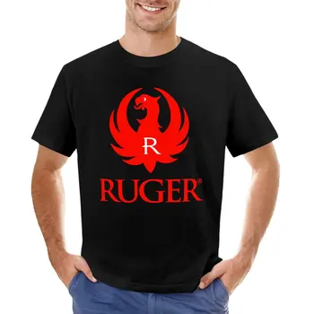 Ruger-Logotipas Prekės T-Shirt vasaros viršūnes vyrų marškinėliai